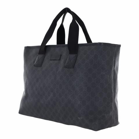 Sell Gucci GG Plus Monogram Travel Bag - Black | HuntStreet.com